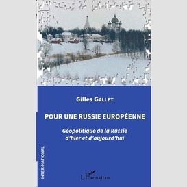 Pour une russie européenne