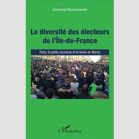 La diversité des électeurs de l'île-de-france