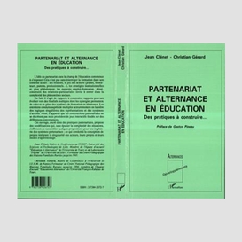 Partenariat et alternance en éducation