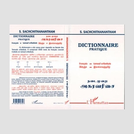 Dictionnaire pratique francais tamoul sr