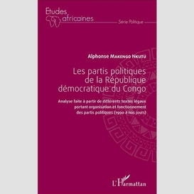 Les partis politiques de la république démocratique du congo