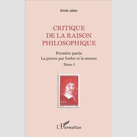 Critique de la raison philosophique