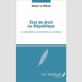 État de droit ou république