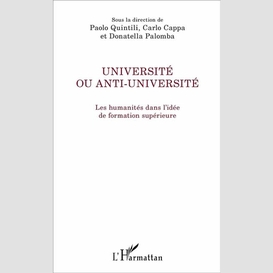 Université ou anti-université