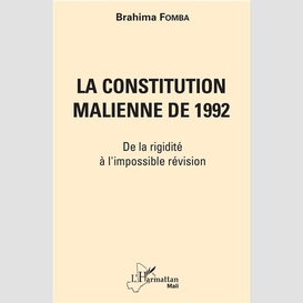 La constitution malienne de 1992