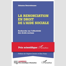 La renonciation en droit de l'aide sociale