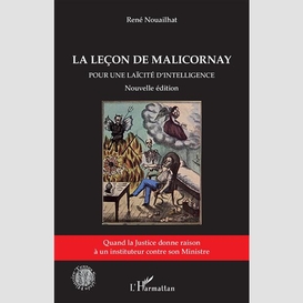 La leçon de malicornay (nouvelle édition)