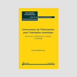 Gouvernance de l'information pour l'entreprise numérique : processus, architectures, risques et pilotage