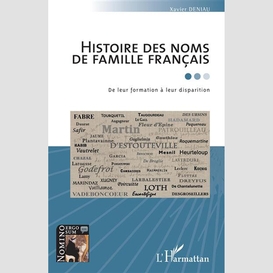 Histoire des noms de famille français