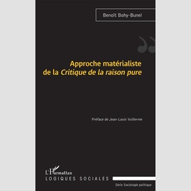 Approche matérialiste de la <em>critique de la raison pure</em>