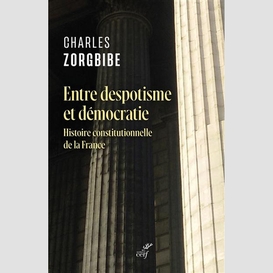 Entre despotisme et democratie - histoire constitutionnelle de la france