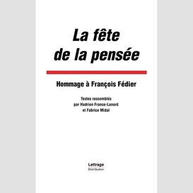 La fête de la pensée