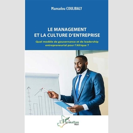 Le management et la culture d'entreprise