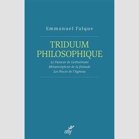 Triduum philosophique