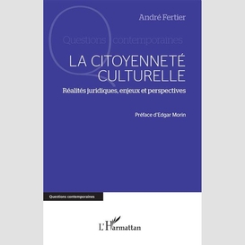 La citoyenneté culturelle