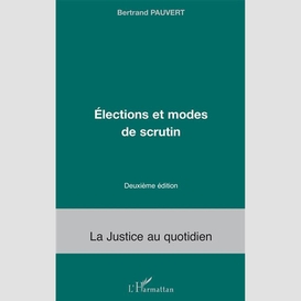 Eléctions et modes de scrutin (2ème édition)