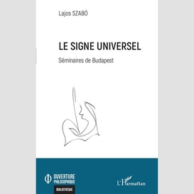 Le signe universel