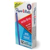 12/bte stylo bille bleu med paper mate