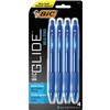 4/pqt stylo retr. large bleu glide