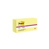 12/pqt post-it super-collant 3x3po jaune