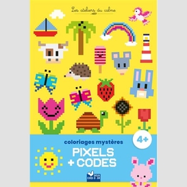 Coloriages mysteres pixels+codes 4+