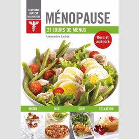Menopause 21 jours de menus
