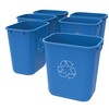 Panier recycl moyen 26l bleu