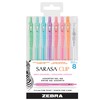 8/pqt stylo rt .5 ass pastel sarasa