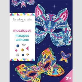 Mosaiques masques animaux