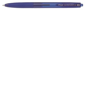 12/bte stylo retr moyen bleu supergrip-g
