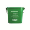 Seau hygiene globe 2,8l vert