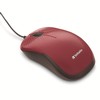 Souris silent optique fil rouge