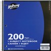 Cahier 1 sujet 200 p 10,5x8 bleu