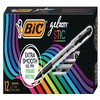 Stylos gel stic 0,7 noir 12/bte