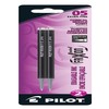 2/pqt recharge 0,5 mm frixion noir