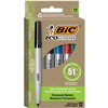 Marqueur perm bic coul asso 12/pqt