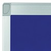 Tabl affichage tissu 18x24 po bleu