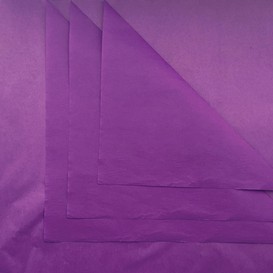 Papier soie 30x20 violet 24/pqt