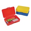 Boite crayons 5x7x2 rouge deflecto