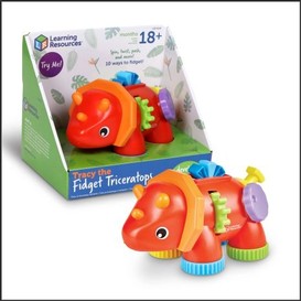Tracy le triceratops fidget