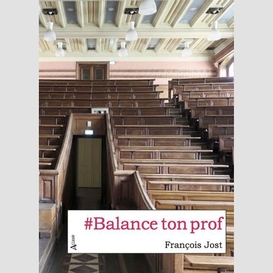 Balance ton prof