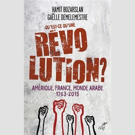 Qu'est-ce qu'une revolution ? - amerique, france,monde arabe - 1763-2015