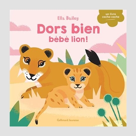 Dors bien bebe lion