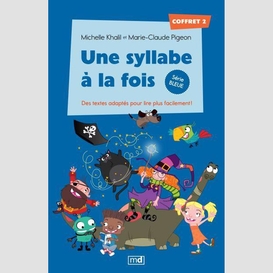 Une syllabe a la fois coffret 2 serie bl