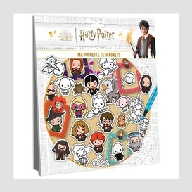 Ma pochette de magnets harry potter