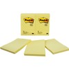 Post-it 4x6 ligne jaune 100/pqt