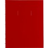 Livre comp notepro 9.25x7.25 rouge 192p