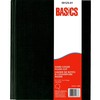 Cahier rigide noir basics 192p 9x7.25