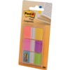 Languettes post-it 1po electric glow