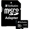 Carte micro sd 16go+adaptateur sdhc